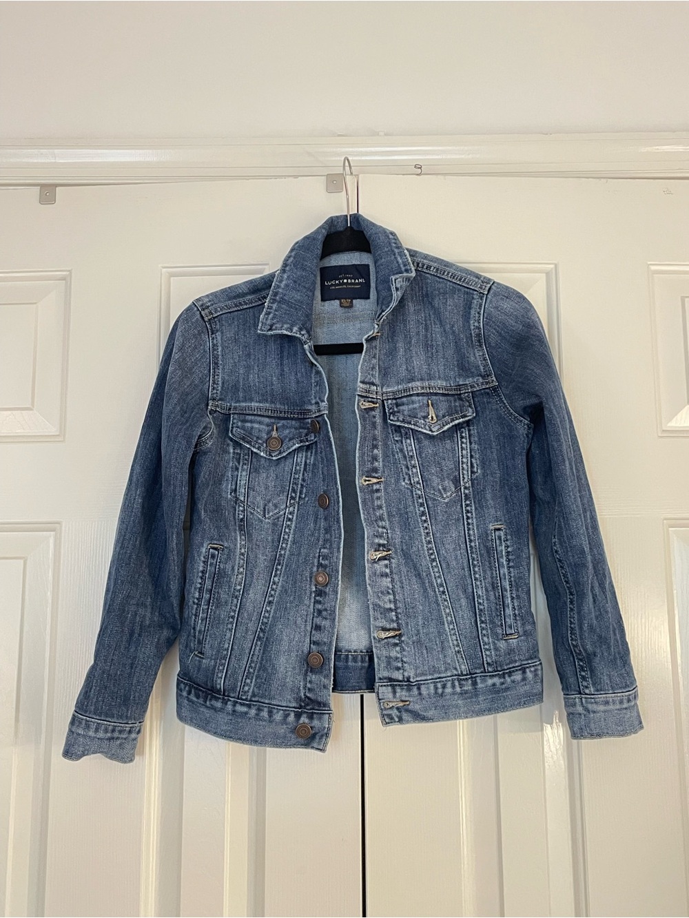 Lucky Brand Classic Light Blue Denim Jacket